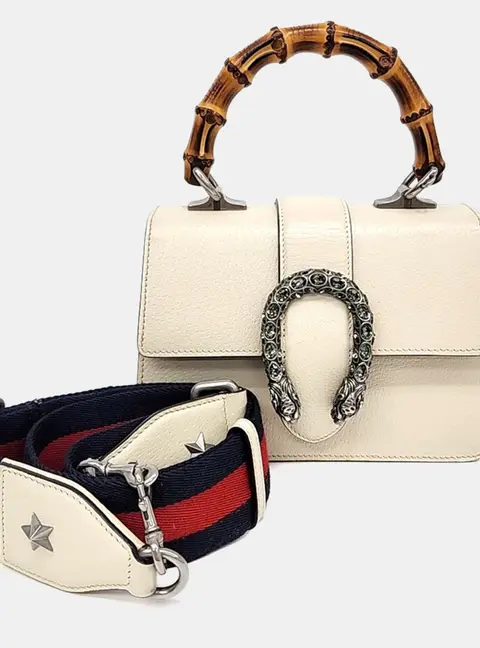 Gucci Dionysus Bamboo Mini Tote and Shoulder Bag (523367)