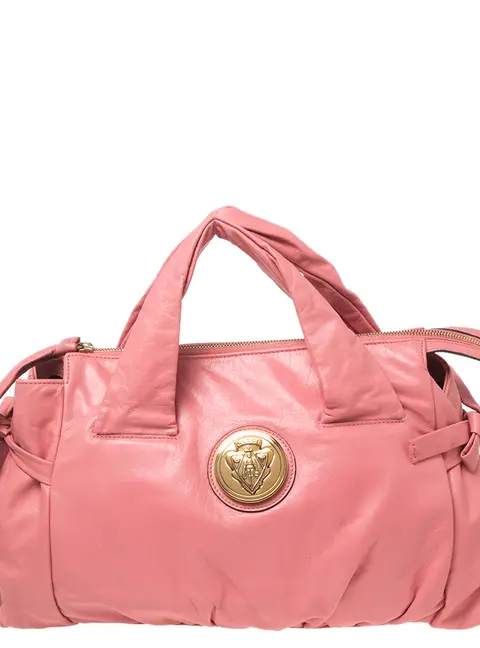 Gucci Pink Leather Hysteria Satchel