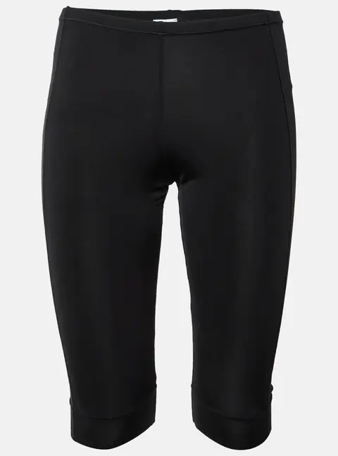 Ganni Black Jersey Shaper Shorts M