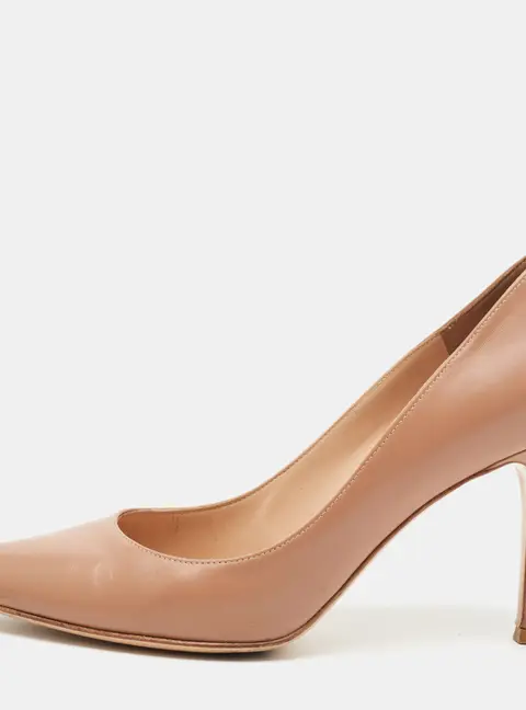 Gianvito Rossi Gianvito 105 Size 38 Beige Leather Pumps