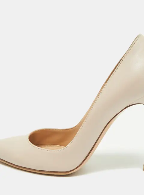 Gianvito Rossi Gianvito 105 Size 37 Pink Leather Pumps