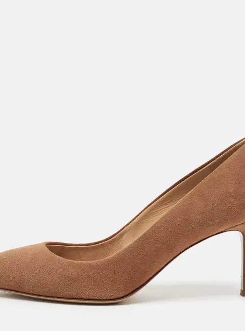 Gianvito Rossi Gianvito 105 Size 36 Brown Suede Pumps