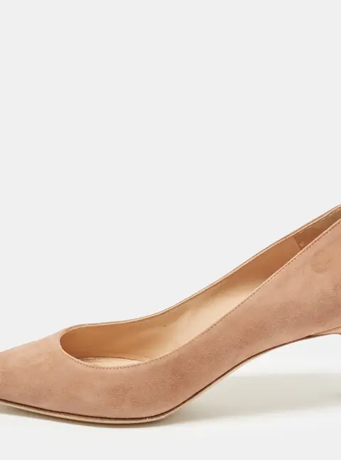 Gianvito Rossi Gianvito 105 Size 36 Beige Suede Pumps