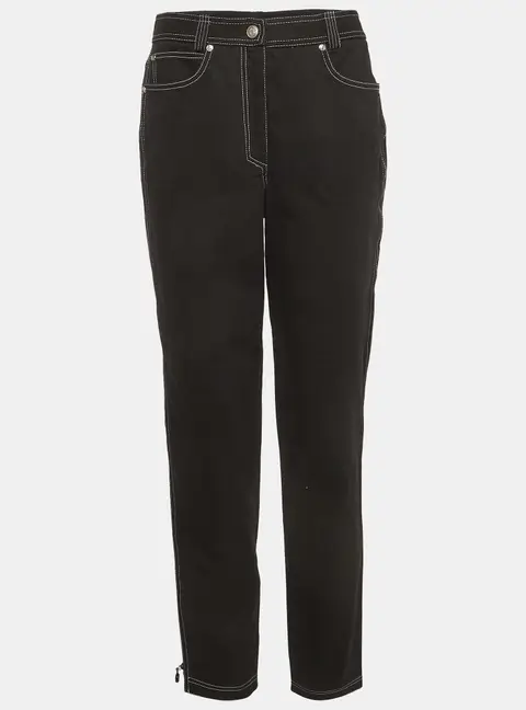 Gianni Versace Black Denim Straight Fit Jeans XL/Waist 29.5