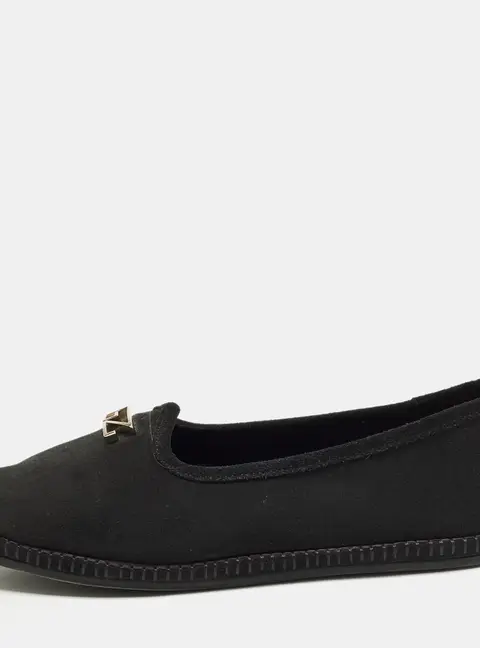 Giuseppe Zanotti GZ Size 37 Black Suede Slip On Loafers