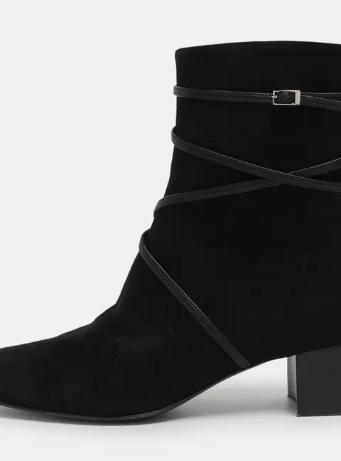 Giuseppe Zanotti Prue Size 36 Black Suede Mid Calf Boots