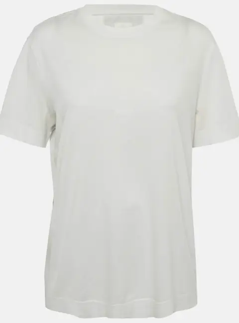 Givenchy White Printed Jersey Crewneck T-Shirt M