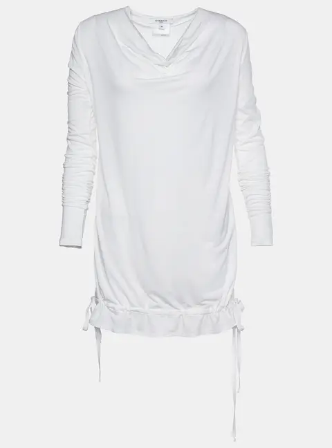 Givenchy White Knit Full Sleeve Top S