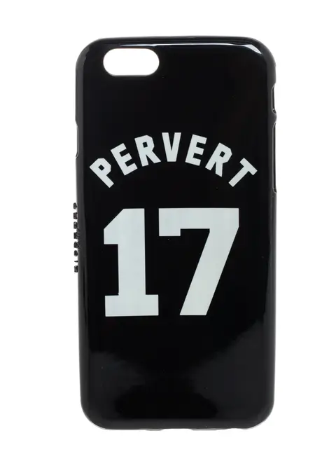 Givenchy Black Plastic Pervert 17 Print iPhone 6 Case