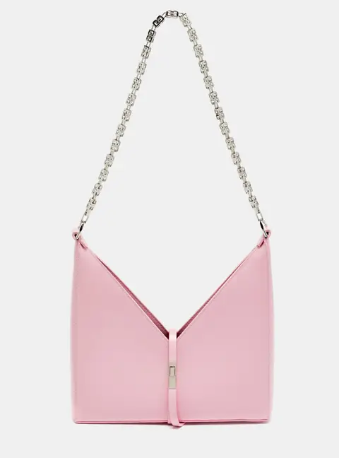 Givenchy Cut Out Chain Pink Leather Bag