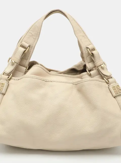 Givenchy Beige Leather Bucket Bag