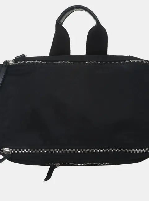Givenchy Pandora Small Black Nylon Messenger Bag