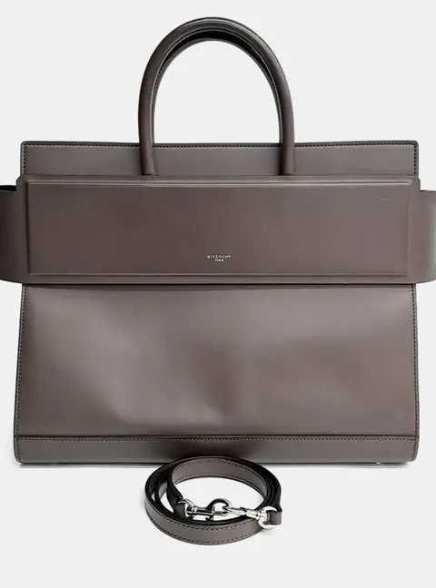 Givenchy Grey Leather Horizon Medium