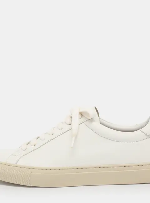 Givenchy Urban Knots Size 39.5 White Leather Low Top Sneakers