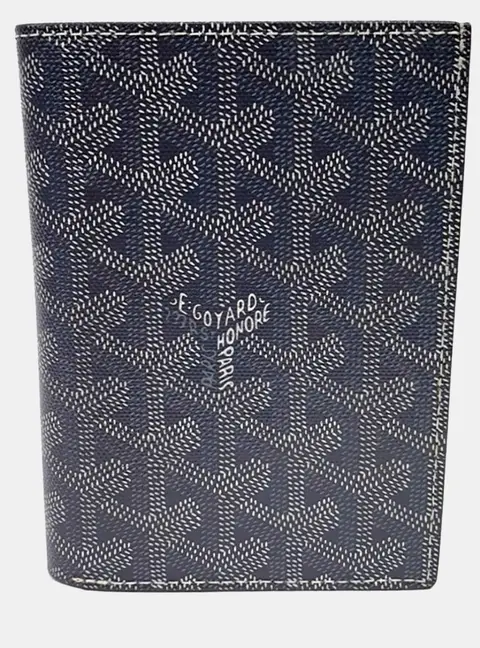 Goyard Grey PVC Passport Wallet