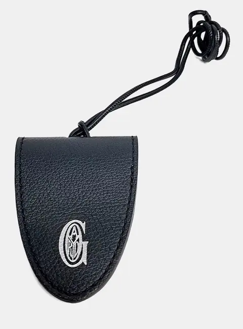 Goyard Leather bag charm