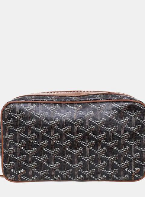 Goyard Black/Tan Black, Tan Cap-Vert PM Crossbody Bag