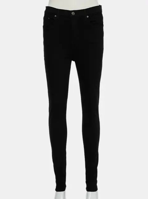 Grlfrnd Black Denim Skinny Kendall Jeans M