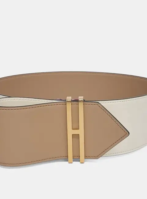 Hermes Elan 66 Leather Belt