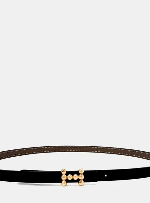Hermes Bubble Buckle Reversible Belt