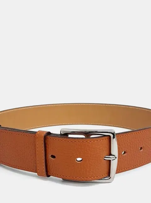Hermes Brown Leather Belt