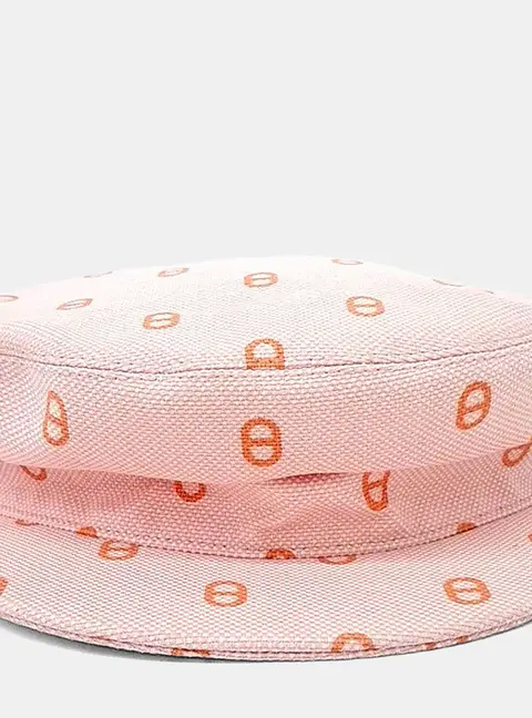 Hermes Pink Cotton Hat