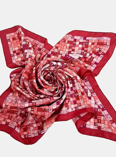 Hermes silk multicolor scarf