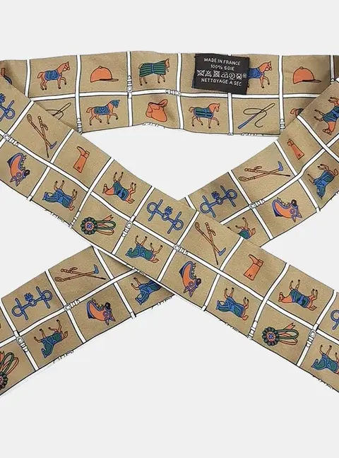 Hermes Silk Twilly