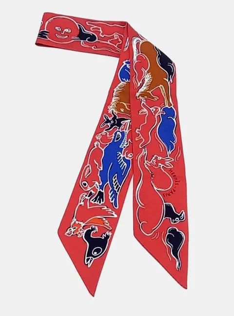 Hermes Twilly Scarf