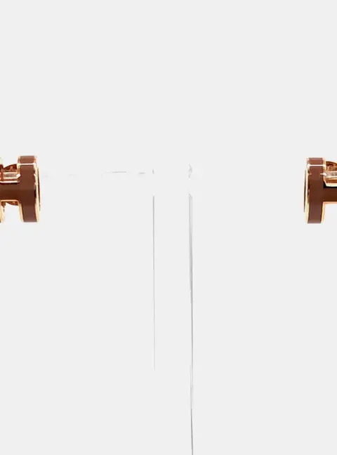 Hermes Pop H logo Earrings