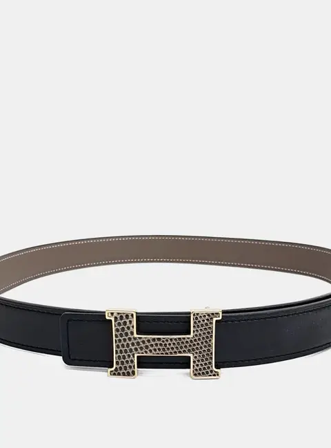 Hermes H Reversible Belt (D)