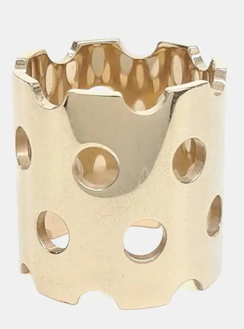 Hermes Gold  Scarf Ring