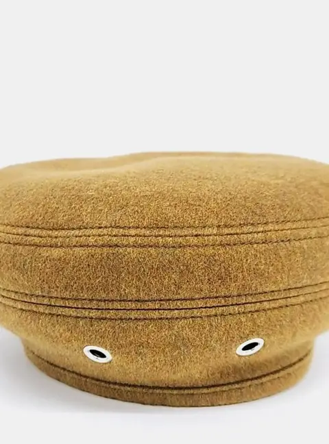 Hermes Cashmere Brown Beret