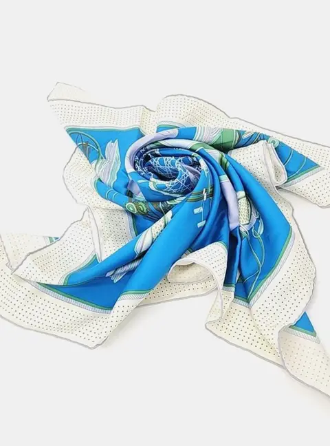 Hermes Silk Scarf