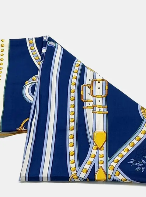 Hermes Cashmere Silk Multicolor Shawl and Muffler