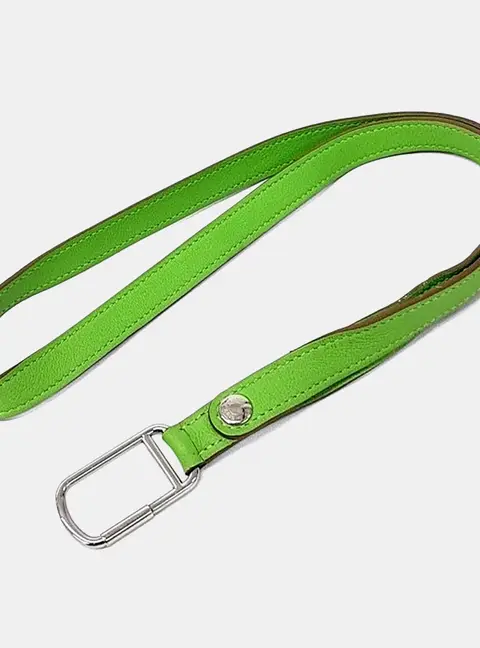 Hermes Green Leather Strap