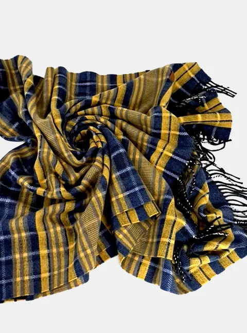 Hermes Cashmere Multicolor Scarf And Shawl
