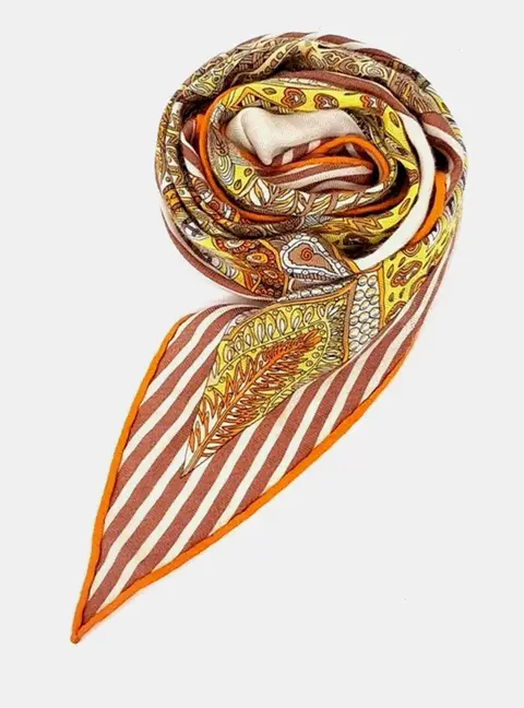 Herm&egrave;s Lozange scarf