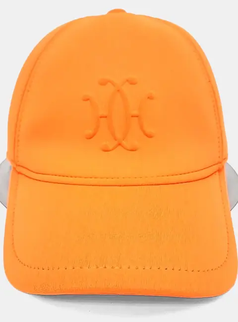 Herm&egrave;s Orange Neoprene Cap