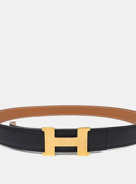 Herm&egrave;s H Reversible Belt (C)