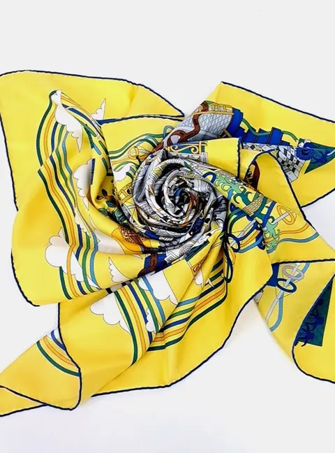 Herm&egrave;s silk scarf