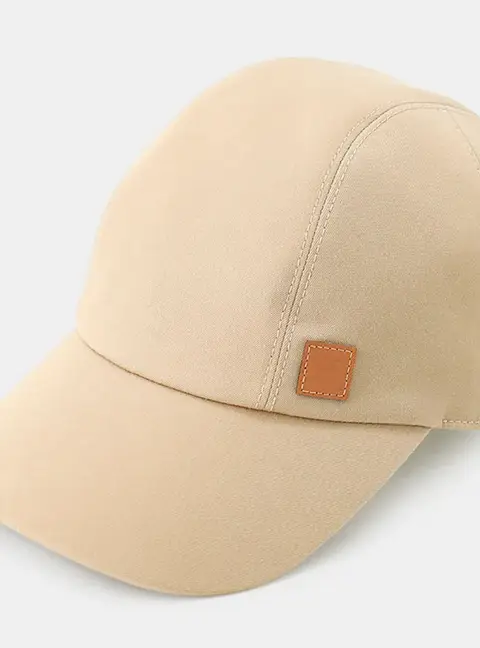 Hermes Cap Miles Size 58 Kraft Cotton97% Polyurethane3%