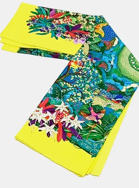 Herm&egrave;s Multicolor Silk scarf