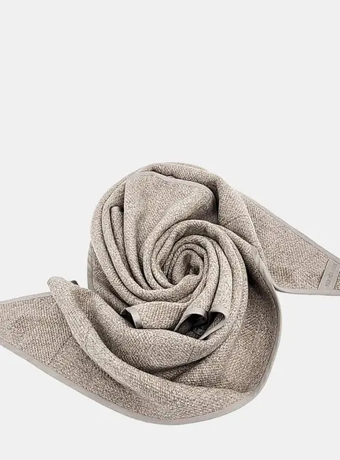 Herm&egrave;s Wool Grey Lozange scarf