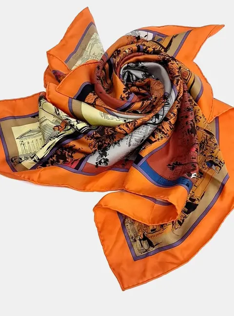 Herm&egrave;s Silk Scarf