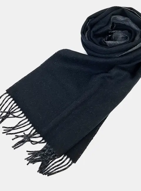 Herm&egrave;s Black Cashmere Scarf