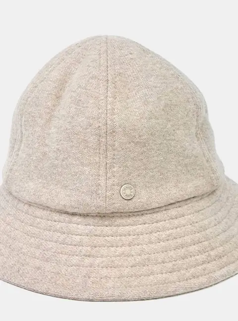 Hermes Ludovica Rocabar Beige Wool Bucket Hat