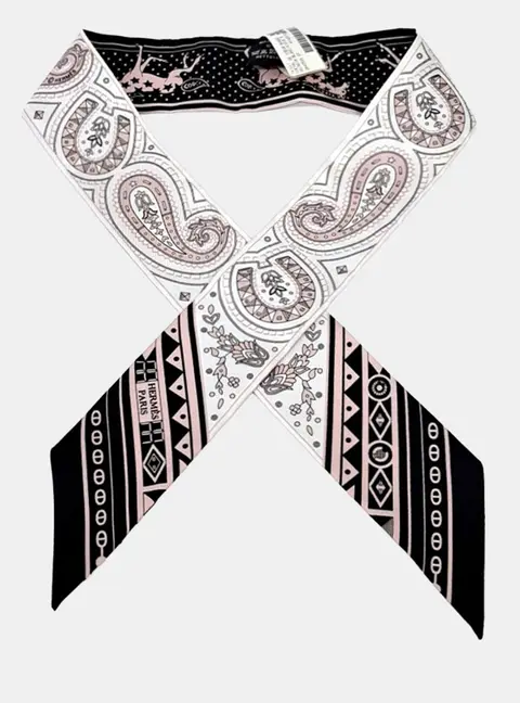 Herm&egrave;s Multicolor Twilly scarf