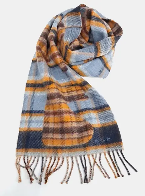 Herm&egrave;s cashmere scarf