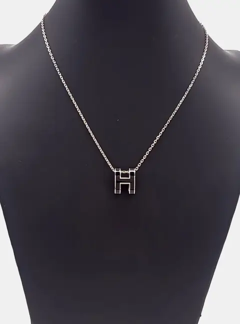 Herm&egrave;s Metal Pop H necklace